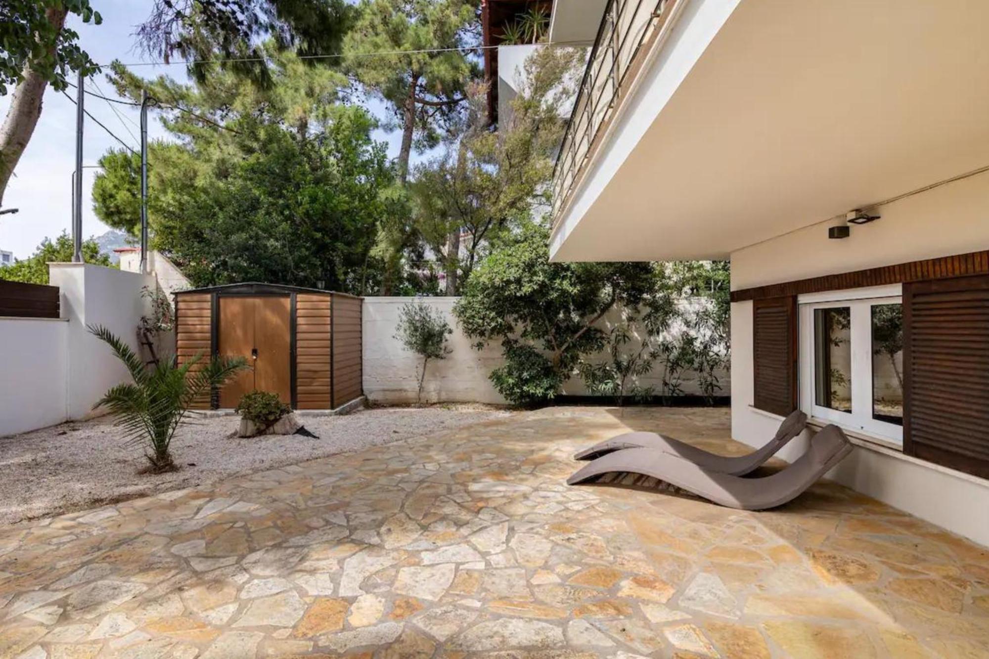Rafia Loft Loutraki, Garden & Pool Table - Beach Luaran gambar